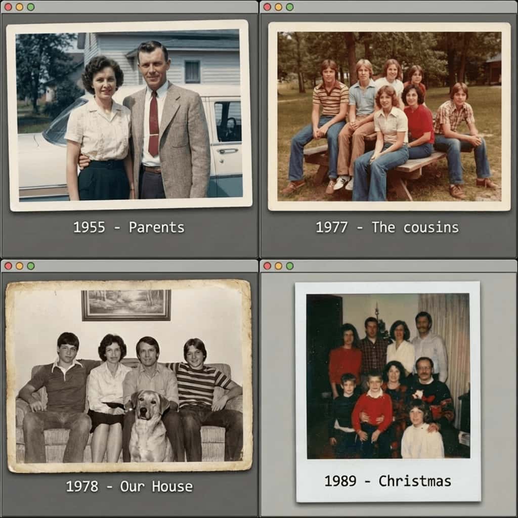 Scans from the family album